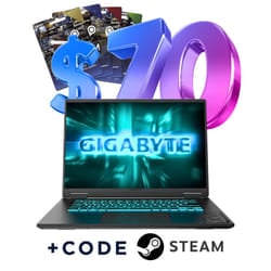 Pc Portable Gamer Gigabyte A16 3VH / Ryzen 7 260 / RTX 5060 8G / 16 Go DDR5 / 1 To SSD / Noir