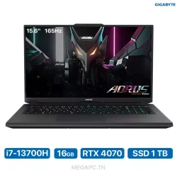 PC Portable Gamer GIGABYTE AORUS 15 BSF i7 13è Gén 16 Go RTX 4070