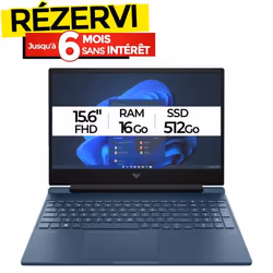 PC Portable Gamer HP Victus 15-fa1006nk i5 13è Gén 16Go RTX 2050