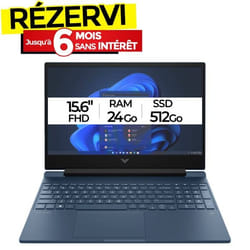 PC Portable Gamer HP Victus 15-fa1006nk i5 13è Gén 24Go RTX 2050