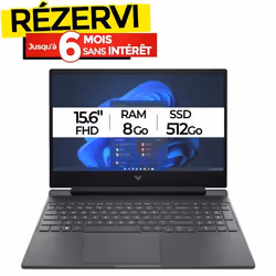 PC Portable Gamer HP Victus 15-fa2000nk i7 13è Gén 8Go RTX 2050