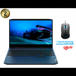 PC Portable Gamer LENOVO IdeaPad Gaming 3 15IMH05 i5 10è Gén 16Go GTX1650TI - Bleu