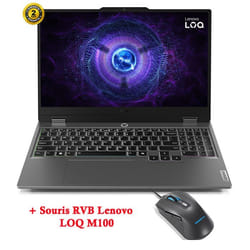 PC Portable Gamer LENOVO LOQ 15IAX9 i5 12è Gén 16G RTX 2050