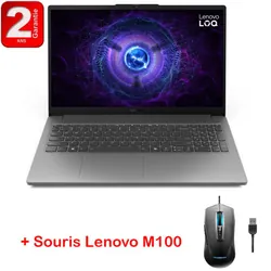 Pc Portable Gamer Lenovo LOQ 15IAX9 i5 12Gén 32 Go 512 Go SSD Windows11