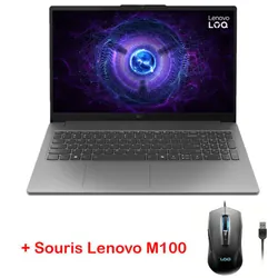 Pc Portable Gamer Lenovo LOQ 15IAX9E i5 12Gén 32 Go 512 Go SSD