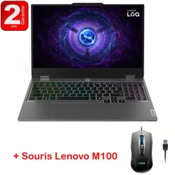 Pc Portable Gamer Lenovo LOQ 15IRX9 i5 13Gén 16 Go 512 Go SSD Windows 11