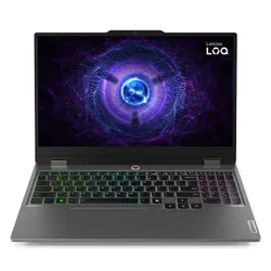 Lenovo LOQ 15IRX9 Intel® Core™ i5 i5-13450HX Ordinateur portable 39,6 cm (15.6") Full HD 24 Go DDR5-SDRAM 512 Go SSD NVIDIA GeForce RTX 3050 Wi-Fi 6 (802.11ax) Français Gris