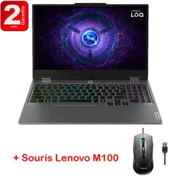 Pc Portable Gamer Lenovo LOQ 15IRX9 i7 13Gén 32 Go 512 Go SSD Windows11