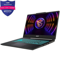 PC Portable Gamer MSI Cyborg 15 A12VE i7 12è Gén 8Go RTX 4050