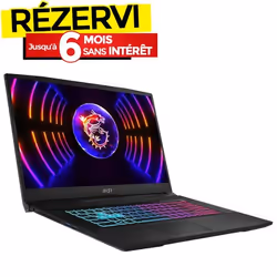 PC Portable Gamer MSI KATANA 17 B13VFK i7 13è Gén 16Go RTX 4060