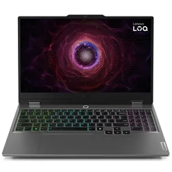 Lenovo LOQ 15ARP9 AMD Ryzen™ 7 7435HS Ordinateur portable 39,6 cm (15.6") Full HD 24 Go DDR5-SDRAM 1 To SSD NVIDIA GeForce RTX 4070 Wi-Fi 6 (802.11ax) Gris