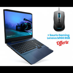 PC Portable LENOVO Gaming 3 AMD Ryzen 7 16Go 512Go SSD - Bleu (82EY00H2FG)