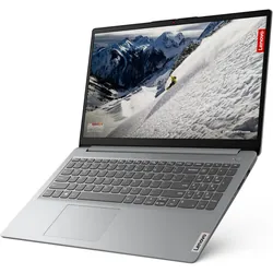 Lenovo IdeaPad 1 15AMN7 AMD Ryzen™ 3 7320U Ordinateur portable 39,6 cm (15.6") Full HD 8 Go LPDDR5-SDRAM 512 Go SSD Wi-Fi 6 (802.11ax) Windows 11 Home Français Gris