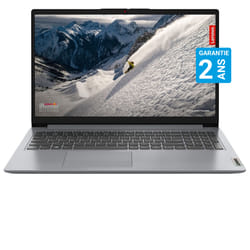 Pc Portable Lenovo IdeaPad 1 15AMN7 / Ryzen 3 7320U / 8 Go / 256 Go SSD / Gris