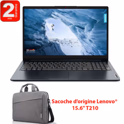 Pc Lenovo IdeaPad 1 15IAU7 - Ecran : 15,6" FHD (1920 x 1080) TN 220 nits antireflet - Processeur : Intel Core i7-1255U (Up to ...