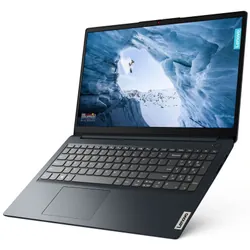Lenovo IdeaPad 1 15IAU7 Intel® Core™ i7 i7-1255U Ordinateur portable 39,6 cm (15.6") Full HD 8 Go DDR4-SDRAM 512 Go SSD Wi-Fi 6 (802.11ax) Bleu