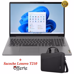 Écran 15.6" Full HD - Processeur: Intel Core i3-1215U (Up to 4.40 GHz Turbo max, 10 Mo de mémoire cache, Hexa-Core) - Système ...