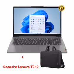 Pc Portable Lenovo IdeaPad 3 15IAU7 - Ecran : 15.6" FULL HD Anti reflet - Processeur : Intel Core i3-1215U (up to 4,4 GHz , 1 ...