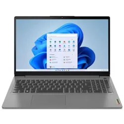 Lenovo IdeaPad 3 15IAU7 Intel® Core™ i5 i5-1235U Ordinateur portable 39,6 cm (15.6") Full HD 8 Go DDR4-SDRAM 512 Go SSD Wi-Fi 6 (802.11ax) Windows 11 Home Gris