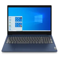 PC portable Lenovo IdeaPad 3 15IML05 / i3 10é Gén / 8 Go / Win 11 / Bleu
