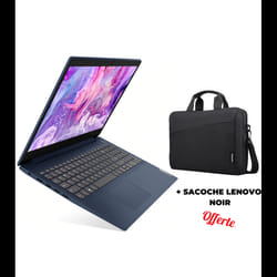 Pc Portable Lenovo IdeaPad 3 15ITL6 i3 11Gén 8Go 256 Go SSD Bleu