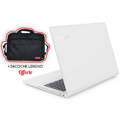 PC Portable LENOVO IdeaPad 330 Dual Core 4Go 500Go Blanc (81D100BDFG)