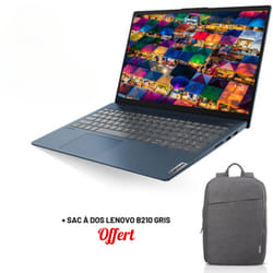 Pc Portable LENOVO IdeaPad 5 15ITL05 i5 11é Gén 8Go 512Go SSD - Bleu (82FG00QDFG)