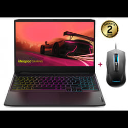 Pc Portable Lenovo IdeaPad Gaming 3 AMD Ryzen 5 8Go 512Go SSD Noir (82K200PRFG)