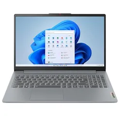 Lenovo IdeaPad Slim 3 15AMN8 AMD Ryzen™ 3 7320U Ordinateur portable 39,6 cm (15.6") Full HD 8 Go LPDDR5-SDRAM 512 Go SSD Wi-Fi 6 (802.11ax) Windows 11 Home Gris