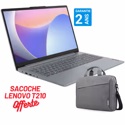 Écran 15.6" FHD (1920 x 1080 px), antireflet - Processeur Intel Core i3-1305U, (jusqu’à 4.5 GHz, 10 Mo de mémoire cache) - Mé ...