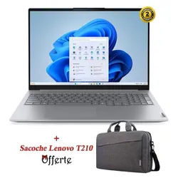 PC Portable LENOVO ThinkBook 16 G8 IAL Ultra 5 225U 32G 512G SSD - Gris