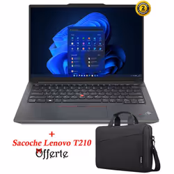 Ecran 14" WUXGA, IPS - Processeur: Intel Core i5-1335U (Up to 4.60 GHz Turbo max, 12 Mo de mémoire cache, 10-Cores) - Systéme ...