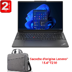 PC Portable LENOVO ThinkPad E16 Gen 1 i7 13è Gén 24Go 512Go SSD - Noir
