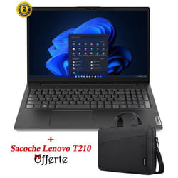 PC Portable LENOVO V15 G4 IRU i5 13è Gén 12Go 512Go SSD - Noir