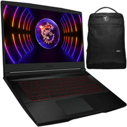 Pc Portable MSI Gaming GF63 Thin i7 12Gén 32Go 512Go SSD RTX 2050 4Go Noir