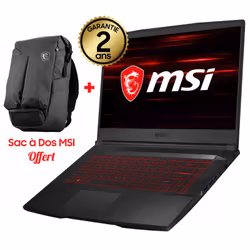 Pc portable MSI Gaming GF65 Thin 9SEXR / i5 9è Gén / 8 Go