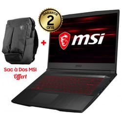Pc portable MSI Gaming GF65 Thin 9SEXR / i7 9è Gén / 8 Go (gf65thin9sexr235x)