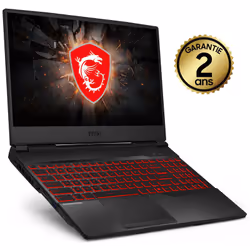 Écran 15.6" Full HD 144 Hz - Processeur Intel Core i7-10750H, up to 5 Ghz, 12 Mo de cache - Mémoire 16 Go  - Disque 512 Go SS ...