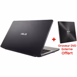 Ecran 17,3" HD - Processeur: Intel Core i5-8250U, 8éme Génération (1.6 GHz up to 3.4 GHz, 6 Mo de mémoire cache, Quad-Core) - ...