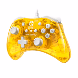 PDP Rock Candy Jaune USB Manette de jeu Nintendo Switch