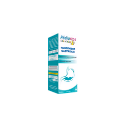 Pansement gastro-intestinal chez l’enfant
– Antiacide gastrique
-Apaise le reflux gastro-œsophagien chez l’enfant