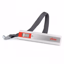 Pèse de voyage électronique 50kg gris/rouge - précision garantie