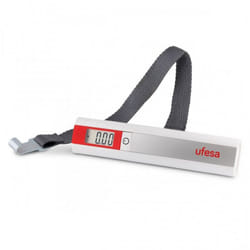 Pèse de voyage électronique 50kg gris/rouge - précision garantie