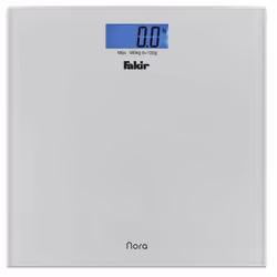 Pèse personne Fakir Nora - Capacité Max 180Kg avec précision 100g - Fonction d'ouverture et de fermeture automatique - Surfac ...
