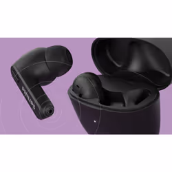 Philips 2000 series TAT2206BK/00 écouteur/casque True Wireless Stereo (TWS) Ecouteurs Appels/Musique Bluetooth Noir - Vue supplémentaire 9