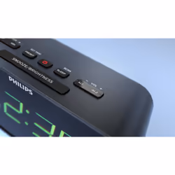 Philips TAR3306/12 réveille-matin Réveil numérique Noir - Vue supplémentaire 5