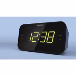 Philips TAR3306/12 réveille-matin Réveil numérique Noir - Vue supplémentaire 7