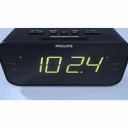 Philips TAR3306/12 réveille-matin Réveil numérique Noir - Vue supplémentaire 8