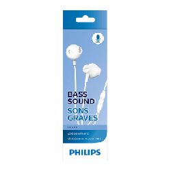 Philips TAUE101WT Écouteurs Avec fil Ecouteurs Musique Blanc