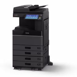 Photocopieur TOSHIBA Monochrome Multifonction  - Ecran tactile -  Fonctions: Impression, numérisation, copie et télécopie en  ...